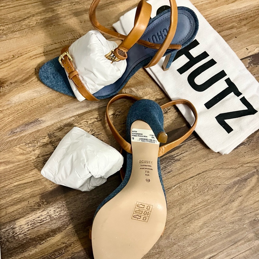 SCHUTZ Aurora Brown Pumps